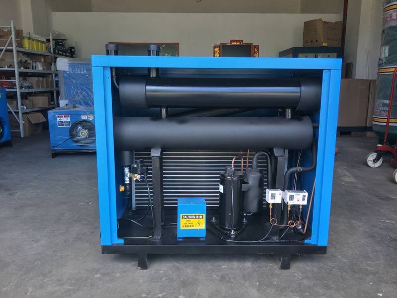 風冷型冷干機對壓縮空氣進氣溫度有何要求?